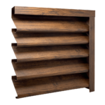 Mantolab Sigma Yatay Güneş Kırıcı Panjur Bahçe Çiti Modeli Görseli