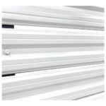 Simetrica Modeli Alp Beyazı Renk Mantolab Yatay Bahçe Çiti Modeli