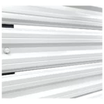 Simetrica Modeli Alp Beyazı Renk Mantolab Yatay Bahçe Çiti Modeli