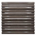 Simetrica Modeli Huş Ağacı - Ahşap Desenli Mantolab Yatay Bahçe Çiti Modeli