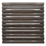 Simetrica Modeli Huş Ağacı - Ahşap Desenli Mantolab Yatay Bahçe Çiti Modeli