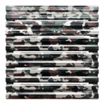 Simetrica Modeli Kamuflaj Desenli Mantolab Yatay Bahçe Çiti Modeli