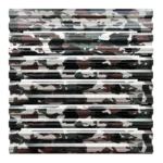 Simetrica Modeli Kamuflaj Desenli Mantolab Yatay Bahçe Çiti Modeli