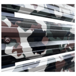 Simetrica Modeli Kamuflaj Desenli Mantolab Yatay Bahçe Çiti Modeli