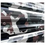 Simetrica Modeli Kamuflaj Desenli Mantolab Yatay Bahçe Çiti Modeli