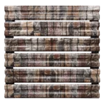 Simetrica Modeli Granit Taşı Desenli Mantolab Yatay Bahçe Çiti Modeli