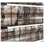 Simetrica Modeli Granit Taşı Desenli Mantolab Yatay Bahçe Çiti Modeli