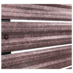 Simetrica Modeli Imperial Granit Taşı Desenli Mantolab Yatay Bahçe Çiti Modeli