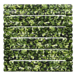 Simetrica Modeli Sarmaşık Desenli Dijital Baskı Mantolab Yatay Bahçe Çiti Modeli