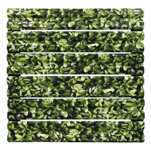 Simetrica Modeli Sarmaşık Desenli Dijital Baskı Mantolab Yatay Bahçe Çiti Modeli