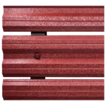 Simetrica Modeli RAL 3009 Renk Hi-Mat Mantolab Bahçe Çiti