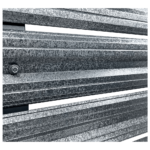 Simetrica Modeli RAL 7024 Renk Hi-Mat Mantolab Bahçe Çiti