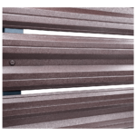 Simetrica Modeli RAL 8017 Renk Mat Mantolab Bahçe Çiti