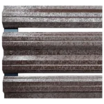 Simetrica Modeli RAL 8019 Renk Hi-Mat Mantolab Bahçe Çiti